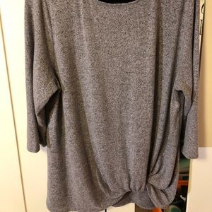 Soft Knotted Sweater NWOT